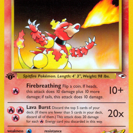 Blaine's Magmar (37/132) [Gym Heroes 1st Edition]