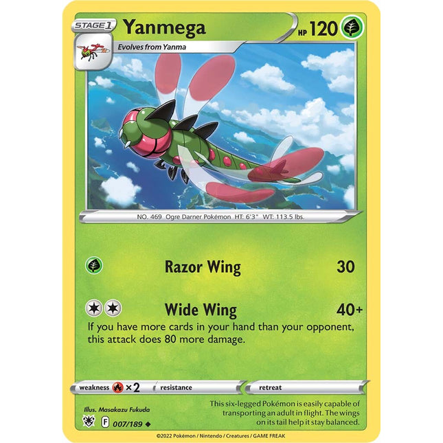 Yanmega (007/189) [Sword & Shield: Astral Radiance]