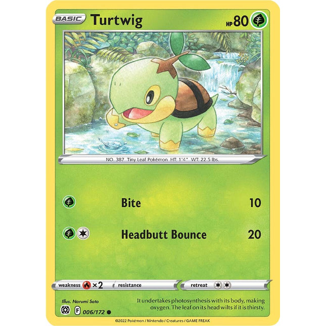 Turtwig (006/172) [Sword & Shield: Brilliant Stars]