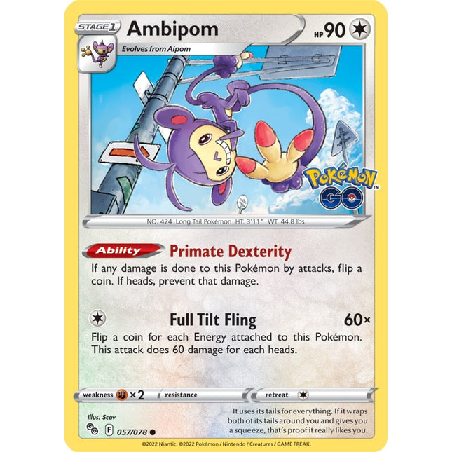 Ambipom (057/078) [Pokémon GO]
