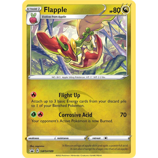 Flapple (SWSH189) [Sword & Shield: Black Star Promos]