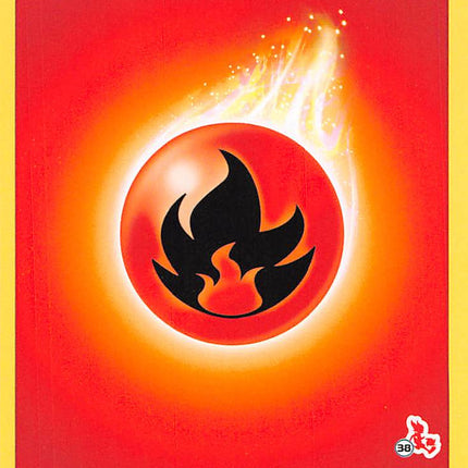 Fire Energy (Cinderace Stamp #38) [Battle Academy 2022]
