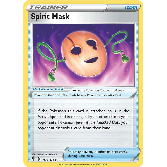 Spirit Mask (160/203) [Sword & Shield: Evolving Skies]