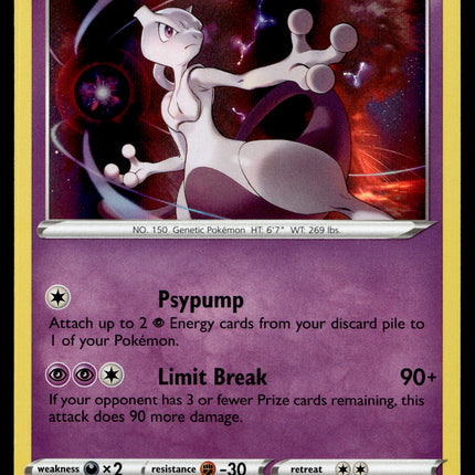 Mewtwo - 059/159 - NM - Holo - Crown Zenith - Pokemon - A9-27