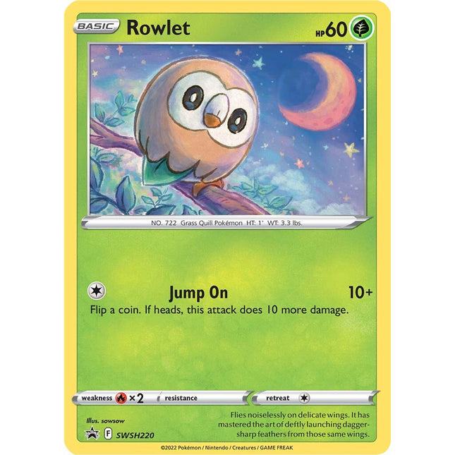 Rowlet (SWSH220) [Sword & Shield: Black Star Promos]