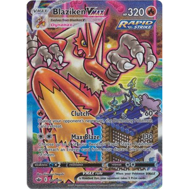 Blaziken VMAX (201/198) [Sword & Shield: Chilling Reign]