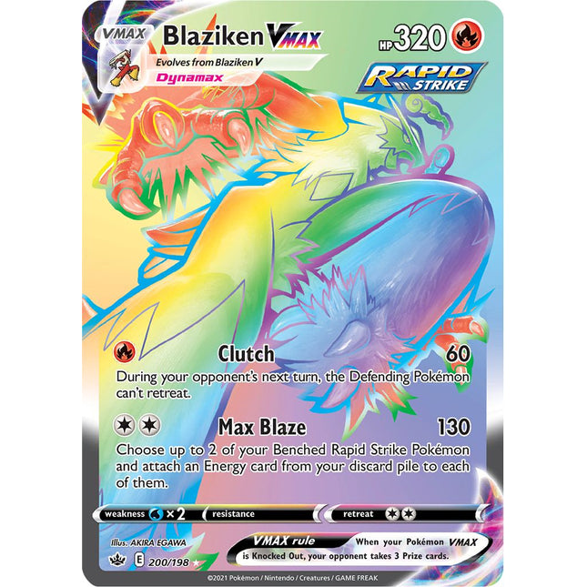 Blaziken VMAX (200/198) [Sword & Shield: Chilling Reign]