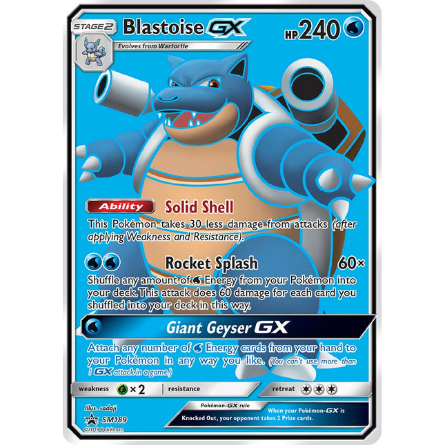 Blastoise-GX [SM Black Star Promos]