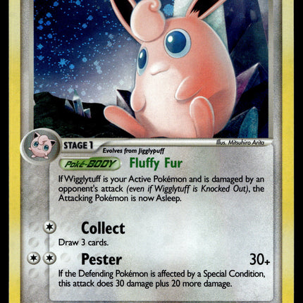 Wigglytuff - 13/100 - NM - Holo - Crystal Guardians - Pokemon - A9-75
