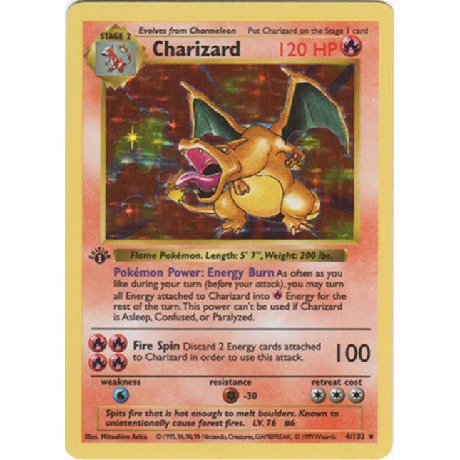 Charizard (4/102) [Base Set (Shadowless)]