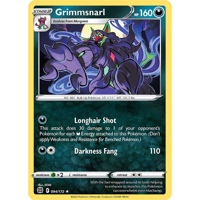 Grimmsnarl (094/172) [Sword & Shield: Brilliant Stars]
