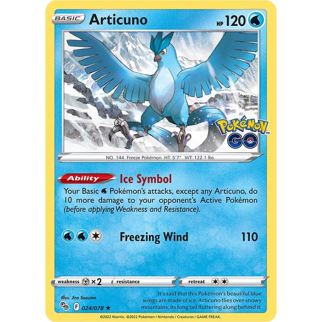 Articuno (024/078) [Pokémon GO]