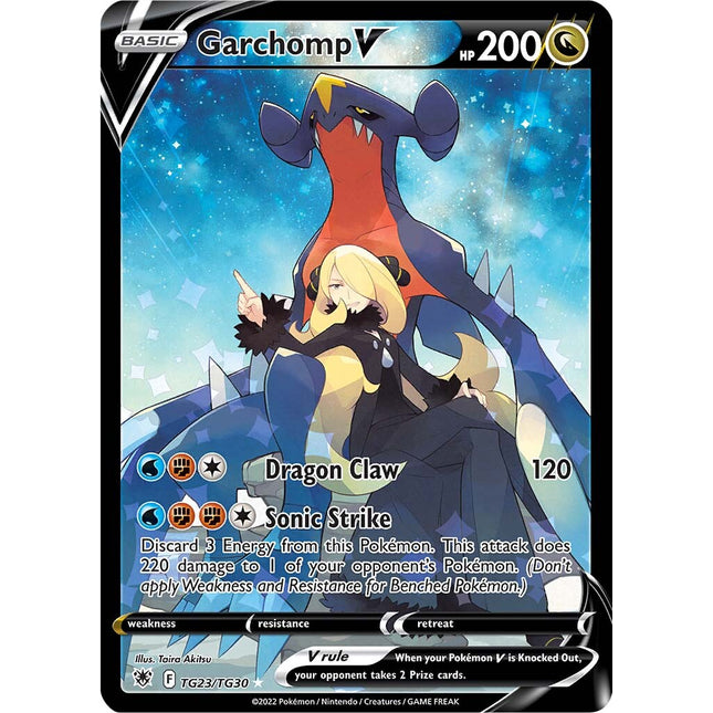 Garchomp V (TG23/TG30) [Sword & Shield: Astral Radiance]