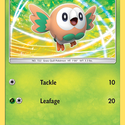Rowlet (SM22) [Sun & Moon: Black Star Promos]