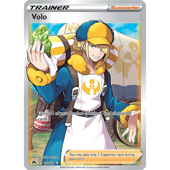 Volo (151/159) (Full Art) [Sword & Shield: Crown Zenith]