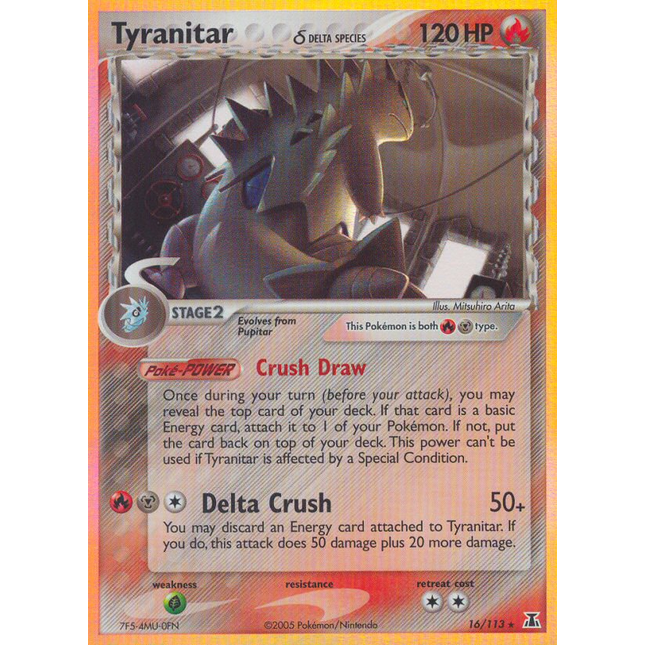 Tyranitar (16/113) (Delta Species) [EX: Delta Species]