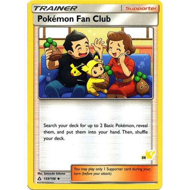 Pokemon Fan Club (133/156) (Pikachu Stamp #28) [Battle Academy 2020]