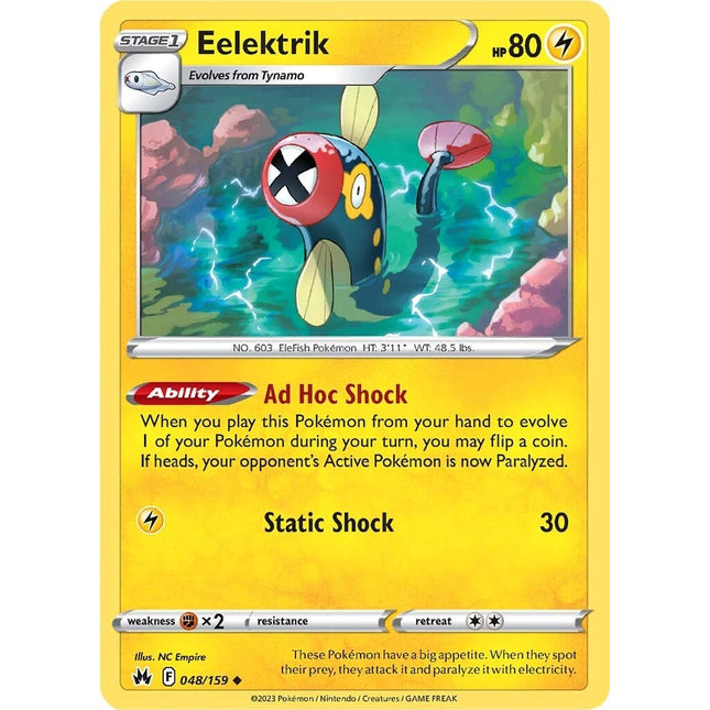 Eelektrik (048/159) [Sword & Shield: Crown Zenith]