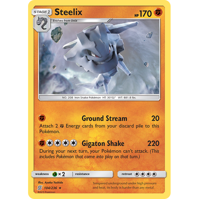 Steelix (104/236) [Sun & Moon: Unified Minds]