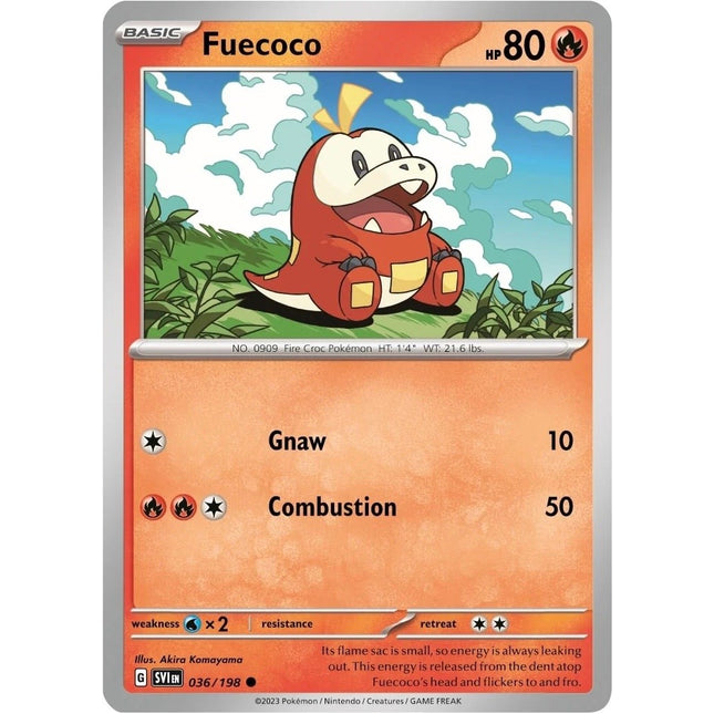 Fuecoco (036/198) (Paldea Collection) [Scarlet & Violet: Base Set]