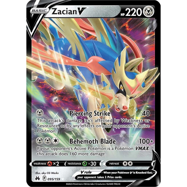 Zacian V (095/159) [Sword & Shield: Crown Zenith]