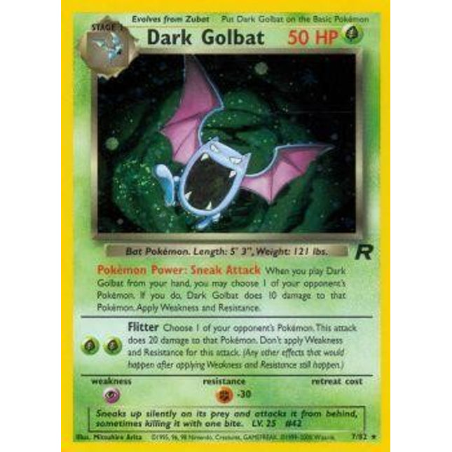 Dark Golbat (7/82) [Team Rocket]
