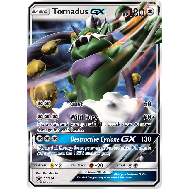 Tornadus-GX [SM Black Star Promos]