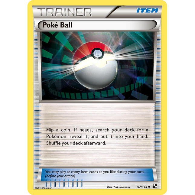 Poke Ball (97/114) [Black & White: Base Set]