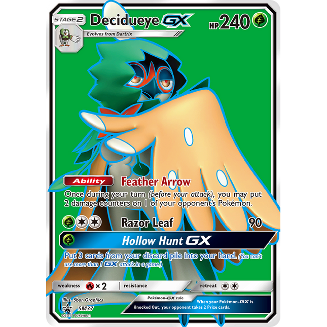 Decidueye-GX [SM Black Star Promos]