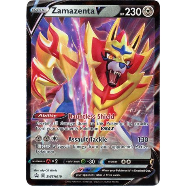 Zamazenta V (SWSH019) [Sword & Shield: Black Star Promos]