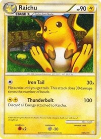 Raichu - 10/123 (Cracked Ice Holo) [Theme Deck Exclusives]