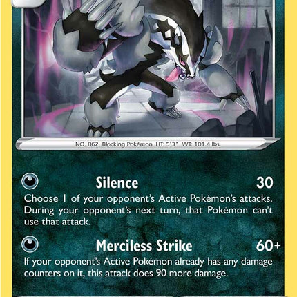 Galarian Obstagoon (161/264) [Sword & Shield: Fusion Strike]
