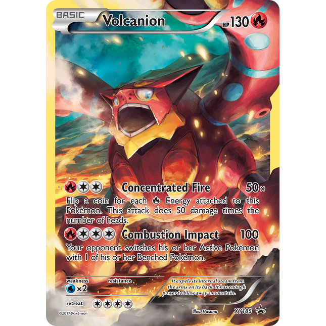 Volcanion (XY185) [XY: Black Star Promos]