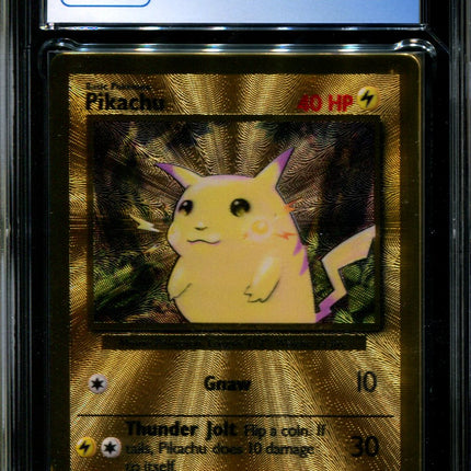 Pikachu - 58/102 - CGC 8.5 - Metal Card - Celebrations - Pokemon - 59075