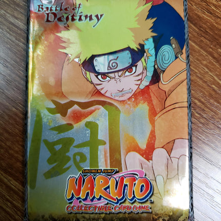Battle of Destiny - Set 8 - Booster Pack x1 - Naruto Art - Naruto CCG Card Game - Sealed