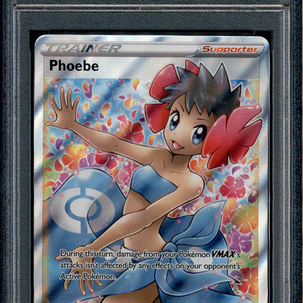 Phoebe - 161/163 - PSA 10 - Full Art - Battle Styles - Pokemon - 30039