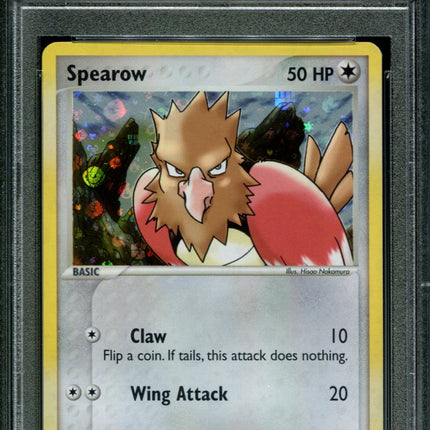 Spearow - 81/112 - PSA 8 - Reverse Holo - FRLG - Pokemon - 80761