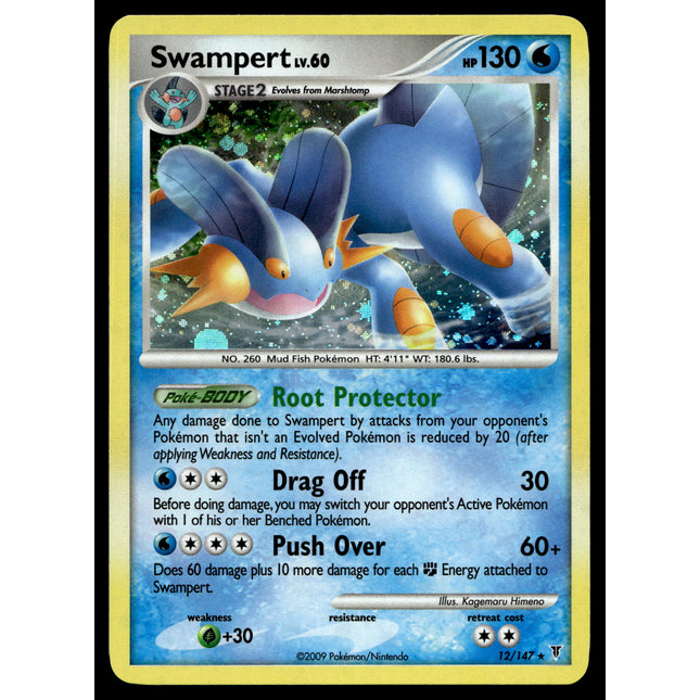 Swampert - 12/147 - NM - Holo - Supreme Victors - Pokemon - A9-64
