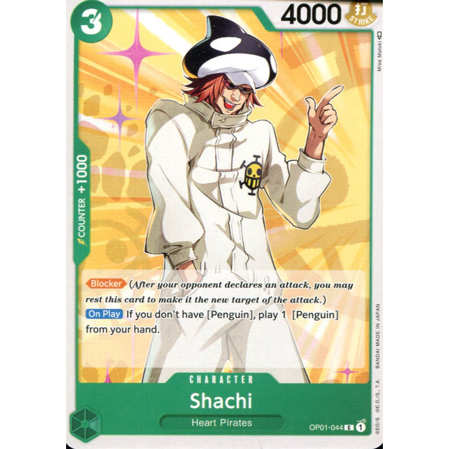 Shachi - OP01-044 - Common - English - One Piece TCG OP-01