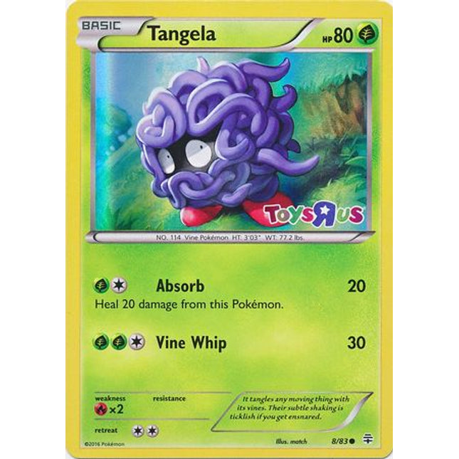 Tangela (8/83) (Toys R Us Promo) [XY: Generations]