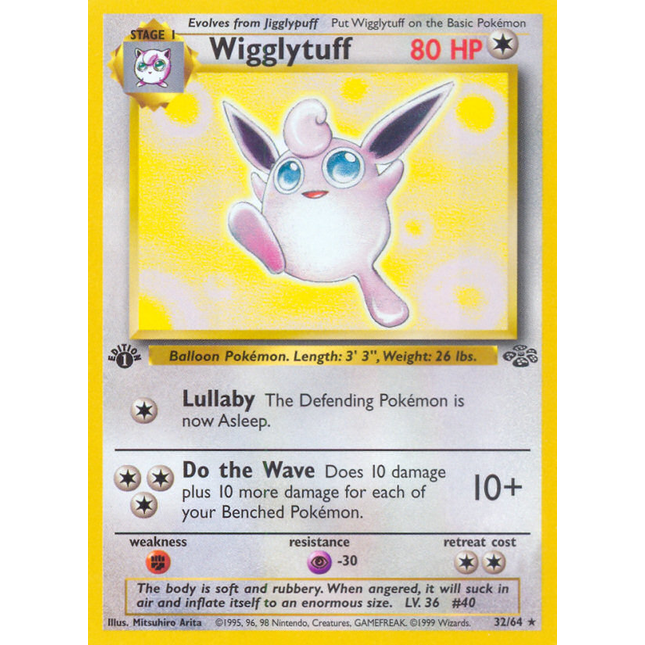 Wigglytuff (32/64) [Jungle 1st Edition]