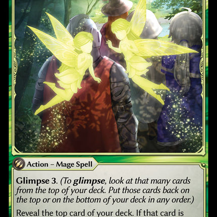 Fairy Whispers - DOA 1st EN-212 - Uncommon - Near Mint - Foil - Grand Archive TCG
