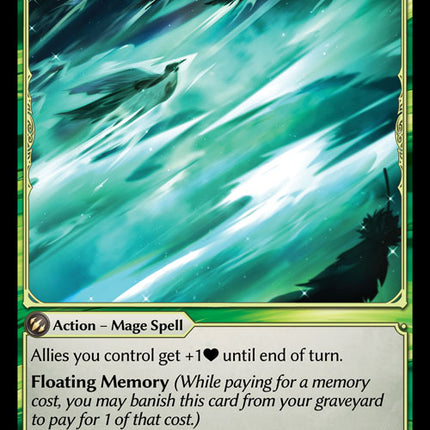 Favorable Winds - DOA 1st EN-213 - Common - Near Mint - Foil - Grand Archive TCG