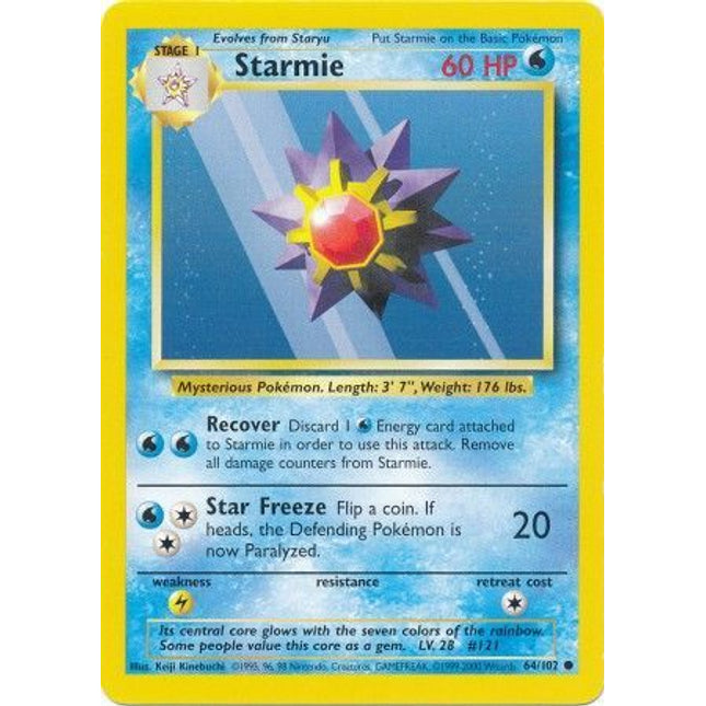 Starmie (64/102) [Base Set]