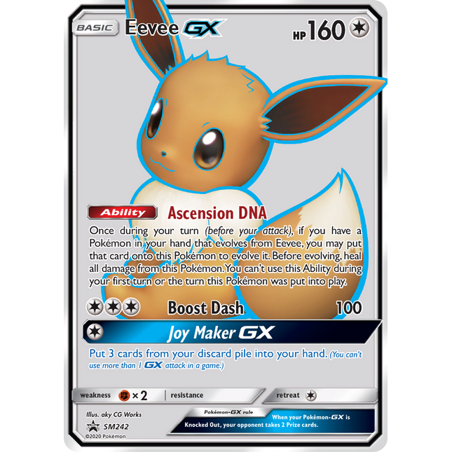 Eevee GX (SM242) [Sun & Moon: Black Star Promos]
