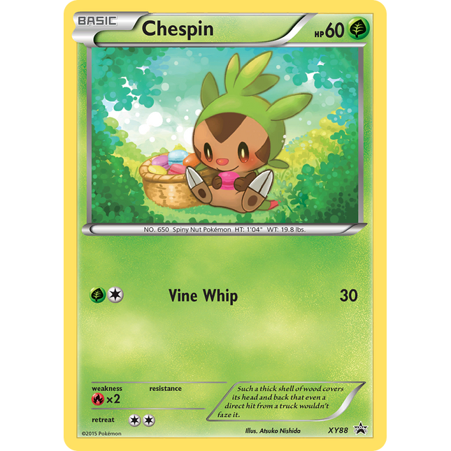 Chespin (XY88) (Collector Chest) [XY: Black Star Promos]