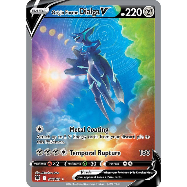 Origin Forme Dialga V (177/189) [Sword & Shield: Astral Radiance]