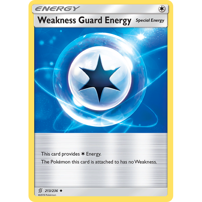 Weakness Guard Energy (213/236) [Sun & Moon: Unified Minds]