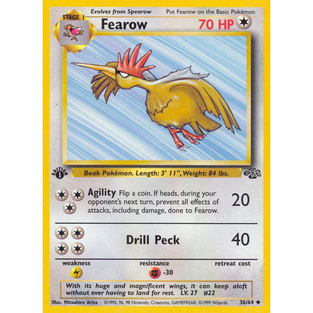 Fearow (36/64) [Jungle 1st Edition]