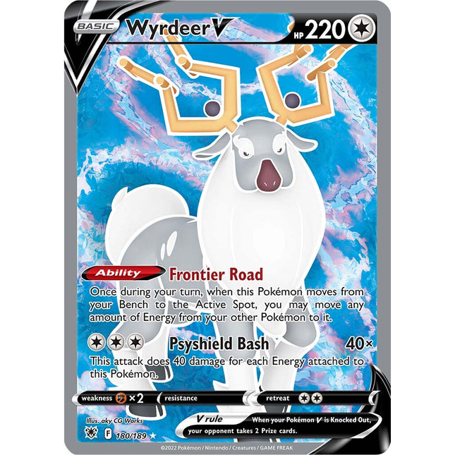 Wyrdeer V (180/189) [Sword & Shield: Astral Radiance]